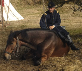 Jeff and Lt. Morris